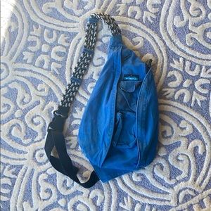 Used KAVU Sling Rope Bag, side purse, pockets